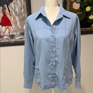 Columbia Light Blue Button Down Shirt